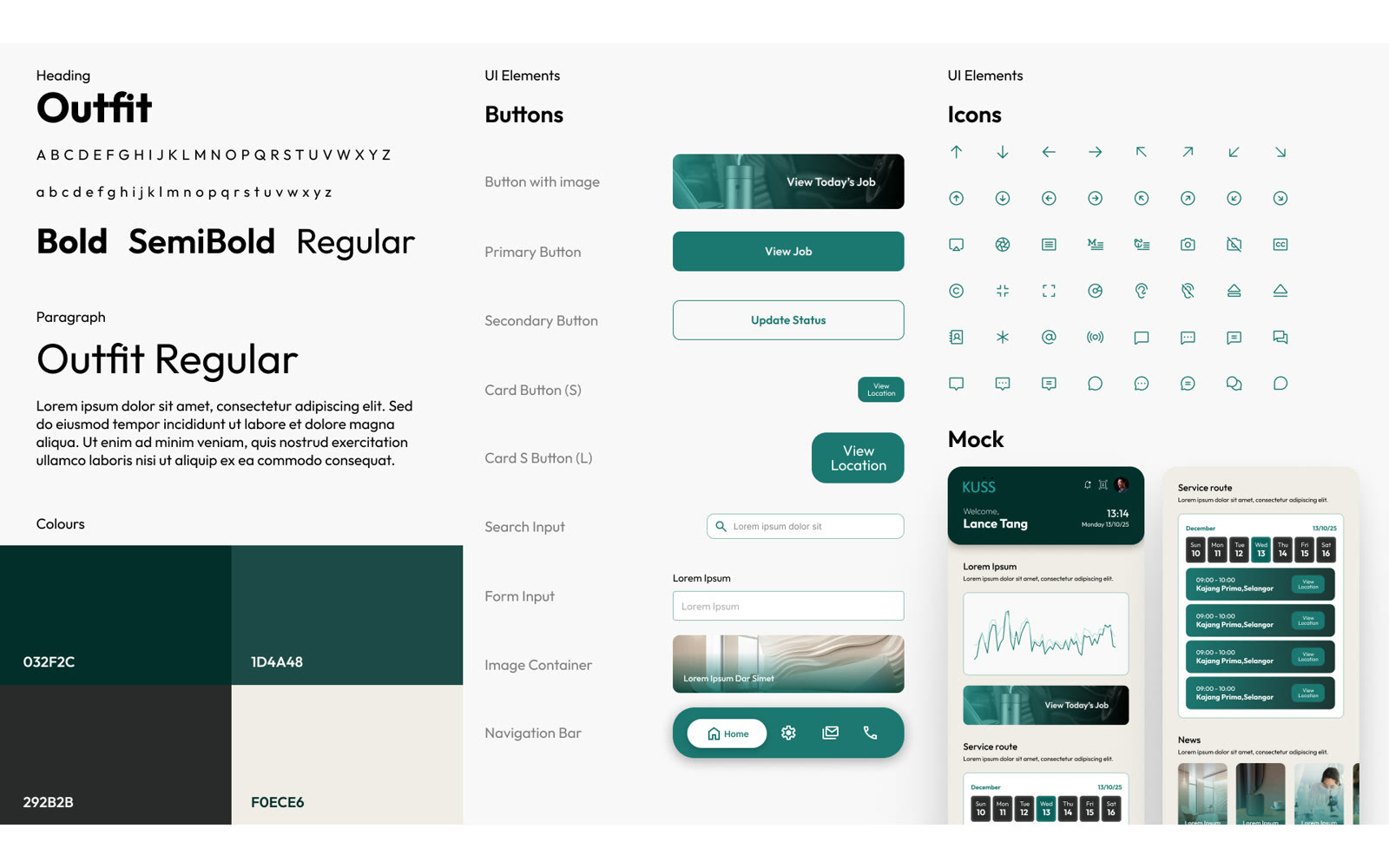 The base design system.